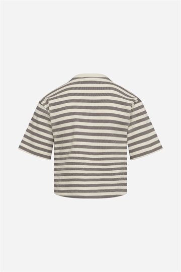 Sofie Schnoor Stripe T-shirt - Steel Grey